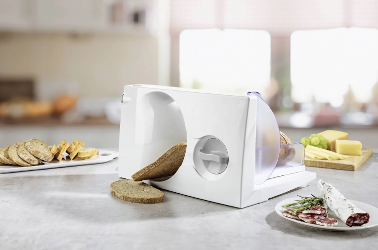 GourmetMaxx Univerzální kráječ potravin 15284 bílý 2